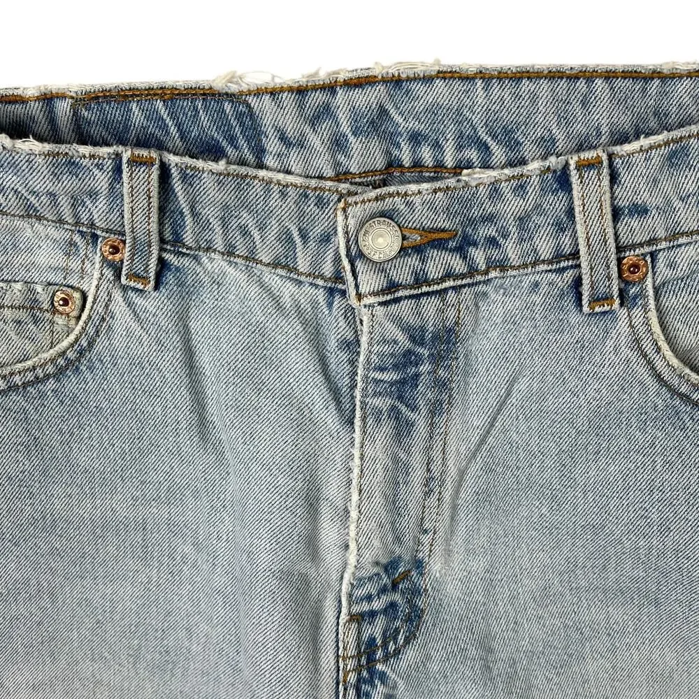 Levi’s Vintage 560 Loose Fit Tapered Denim Jeans 80s FLAW Light Wash Mens 30x30